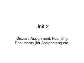 Unit 2