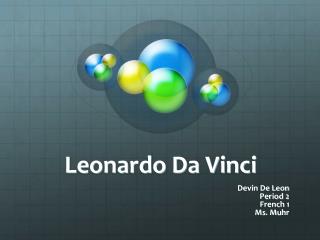 Leonardo Da Vinci