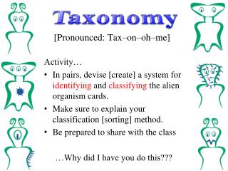 Taxonomy