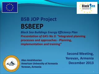 BSB JOP Project BSBEEP Black Sea Buildings Energy Efficiency Plan