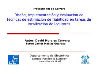 Proyecto Fin de Carrera