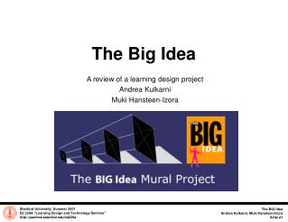 The Big Idea