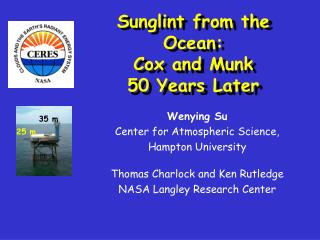 Sunglint from the Ocean: Cox and Munk 50 Years Later