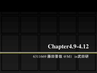 Chapter4.9-4.12
