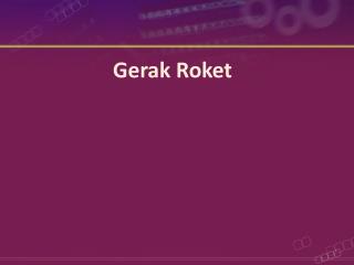 Gerak Roket