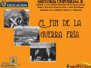 Unidad 7 Las transformaciones de la época actual