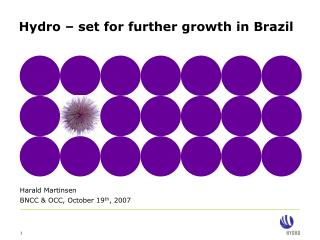 Hydro – set for further growth in Brazil