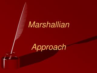 Marshallian