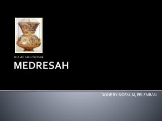 MEDRESAH