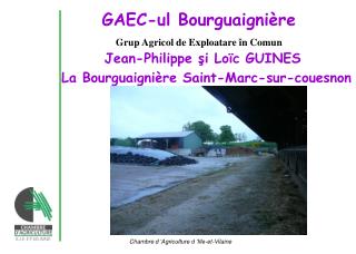 GAEC -ul B ourguaignière