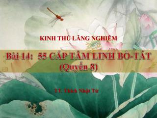 KINH THỦ LĂNG NGHIÊM