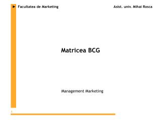 Matricea BCG
