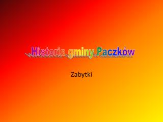 Zabytki