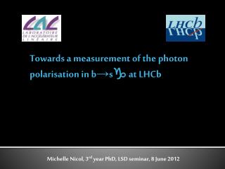 Michelle Nicol, 3 rd year PhD, LSD seminar, 8 June 2012