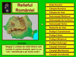 Relieful României