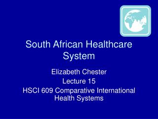 South African Healthcare System