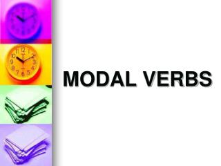 MODAL VERBS