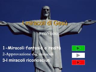 I miracoli di Gesù