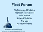 Fleet Forum