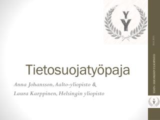 Tietosuojatyöpaja