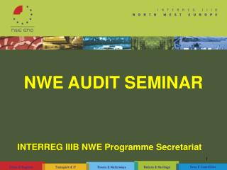 NWE AUDIT SEMINAR