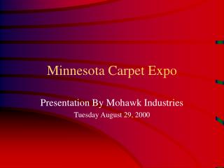 Minnesota Carpet Expo