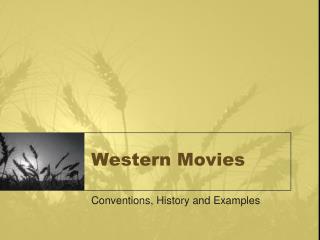 Western Movies