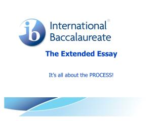 The Extended Essay
