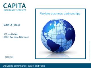 CAPITA France 150 rue Galliéni 92641 Boulogne-Billancourt