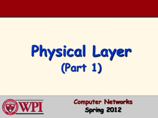 Physical Layer (Part 1)