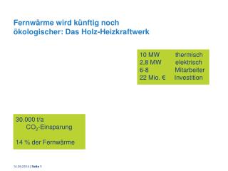 Fernwärme wird künftig noch ökologischer: Das Holz-Heizkraftwerk