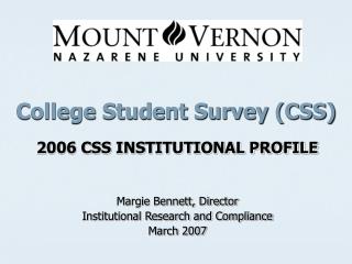 College Student Survey (CSS)