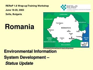 Environmental Information System Development – Status Update