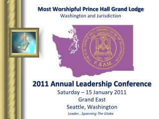 Most Worshipful Prince Hall Grand Lodge Washington and Jurisdiction