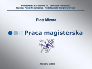 Praca magisterska