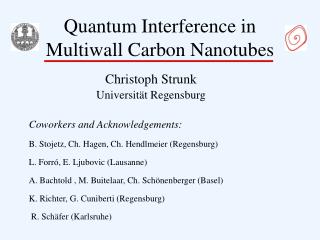 Quantum Interference in Multiwall Carbon Nanotubes