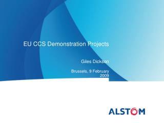 EU CCS Demonstration Projects