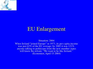 EU Enlargement