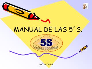 MANUAL DE LAS 5´S.