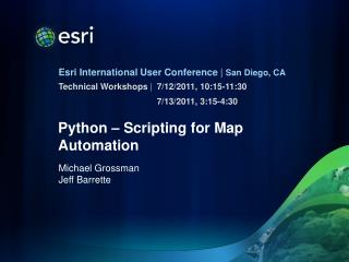 Python – Scripting for Map Automation