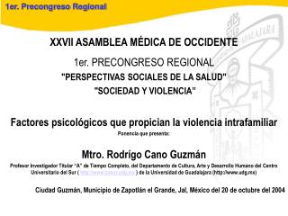 1er. Precongreso Regional