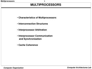 MULTIPROCESSORS