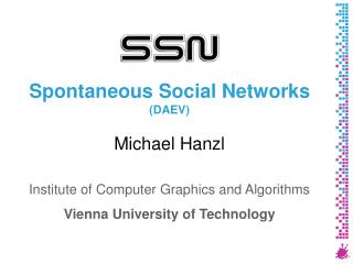 Spontaneous Social Networks (DAEV)