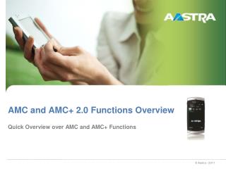 AMC and AMC+ 2.0 Functions Overview