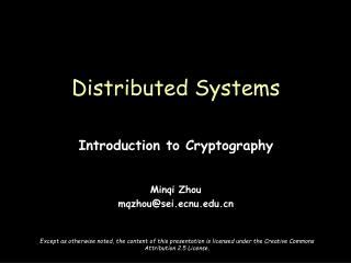 Distributed Systems