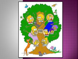 The simpsons ’ family tree