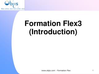 Formation Flex3 (Introduction) ‏