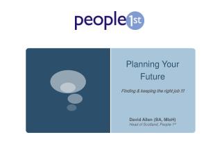 Planning Your Future