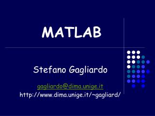 MATLAB