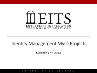 Identity Management MyID Projects